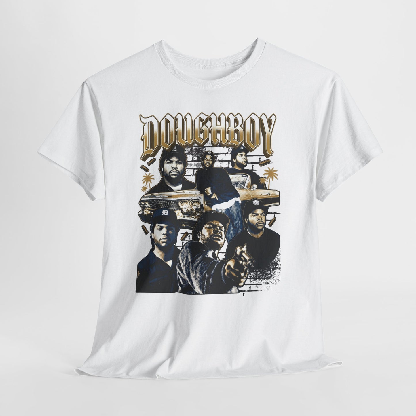 “Doughboy” Vintage Movie Collage Graphic T-Shirt