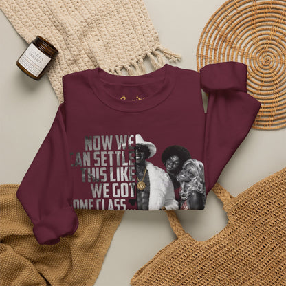Now We Can Settle This Like Men 'The Mack" Movie Sweatshirt
