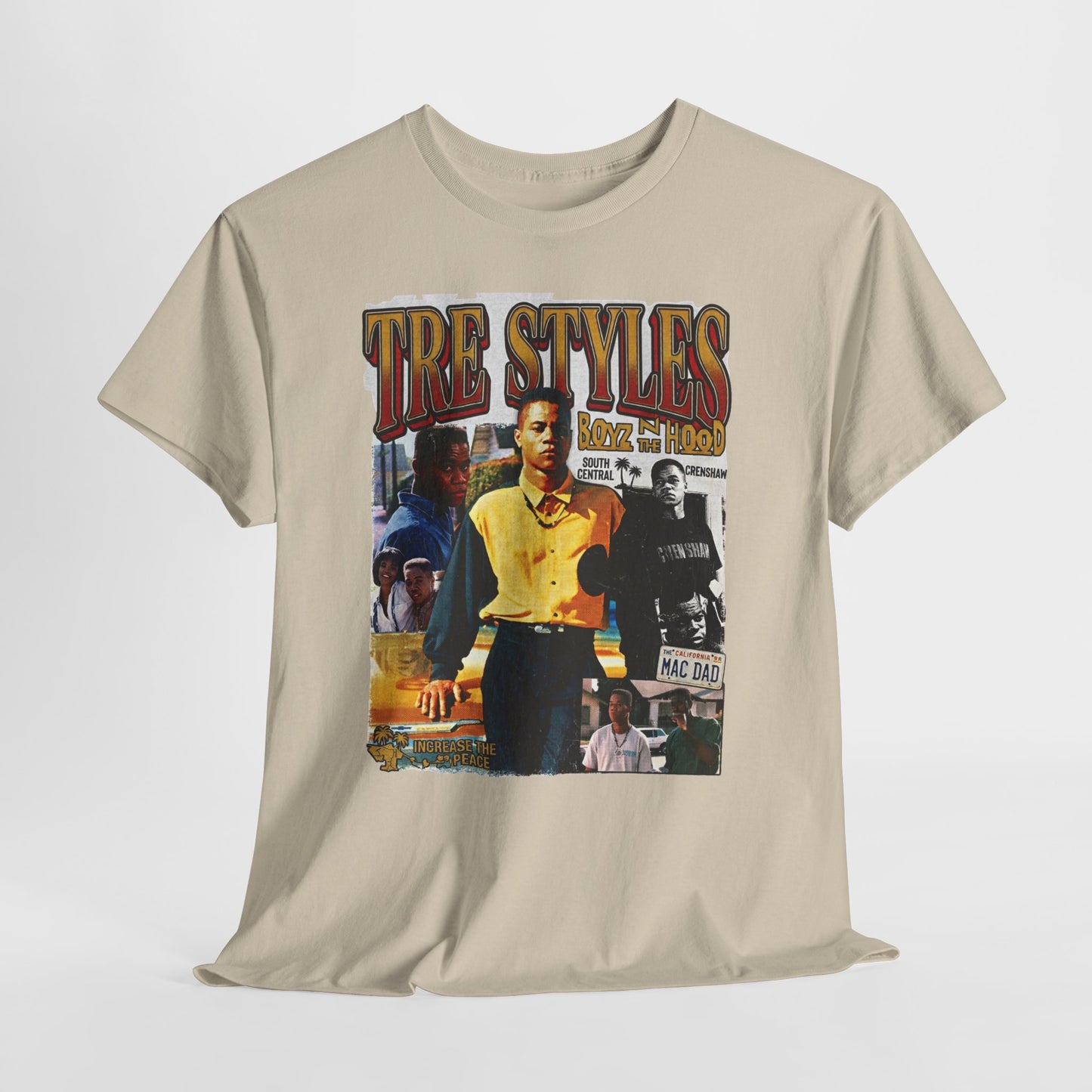 Tre Styles Graphic Tee — Vintage Collage T‑Shirt