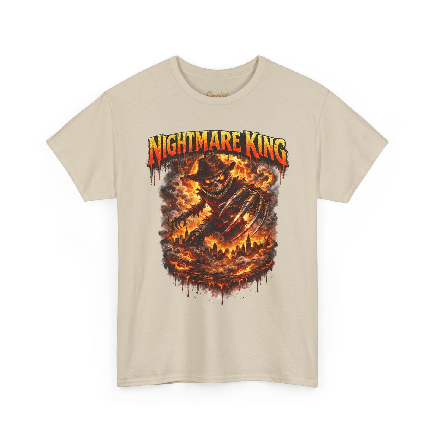 Nightmare King T-Shirt — Scary Skull Horror Tee