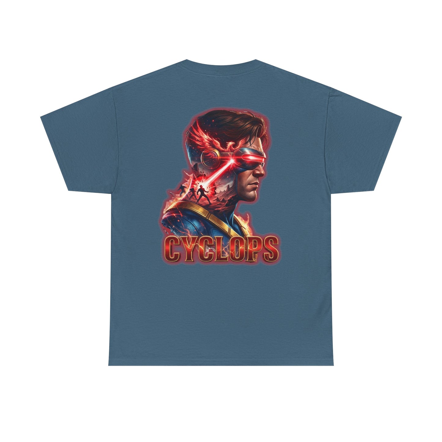 Cyclops Graphic Tee - Retro Superhero X-Men Design