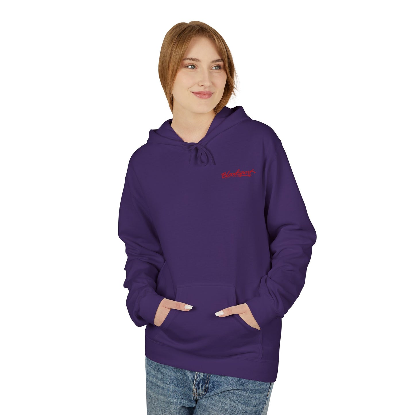 Bloodsport Vintage Collage Graphic Hoodie