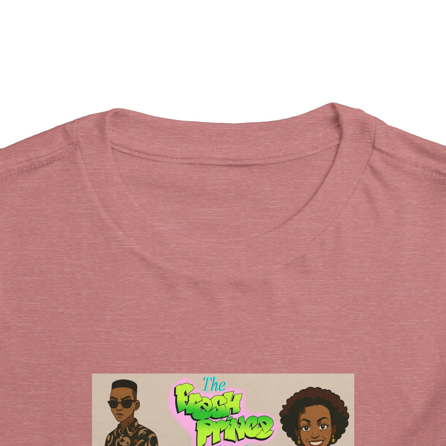 Cool Fresh Prince Cartoon Family Toddler Tee, Fun Kids T-Shirt, Unique Gift for Birthdays, Family Reunion, Playdate Outfit, Everyday Wear
