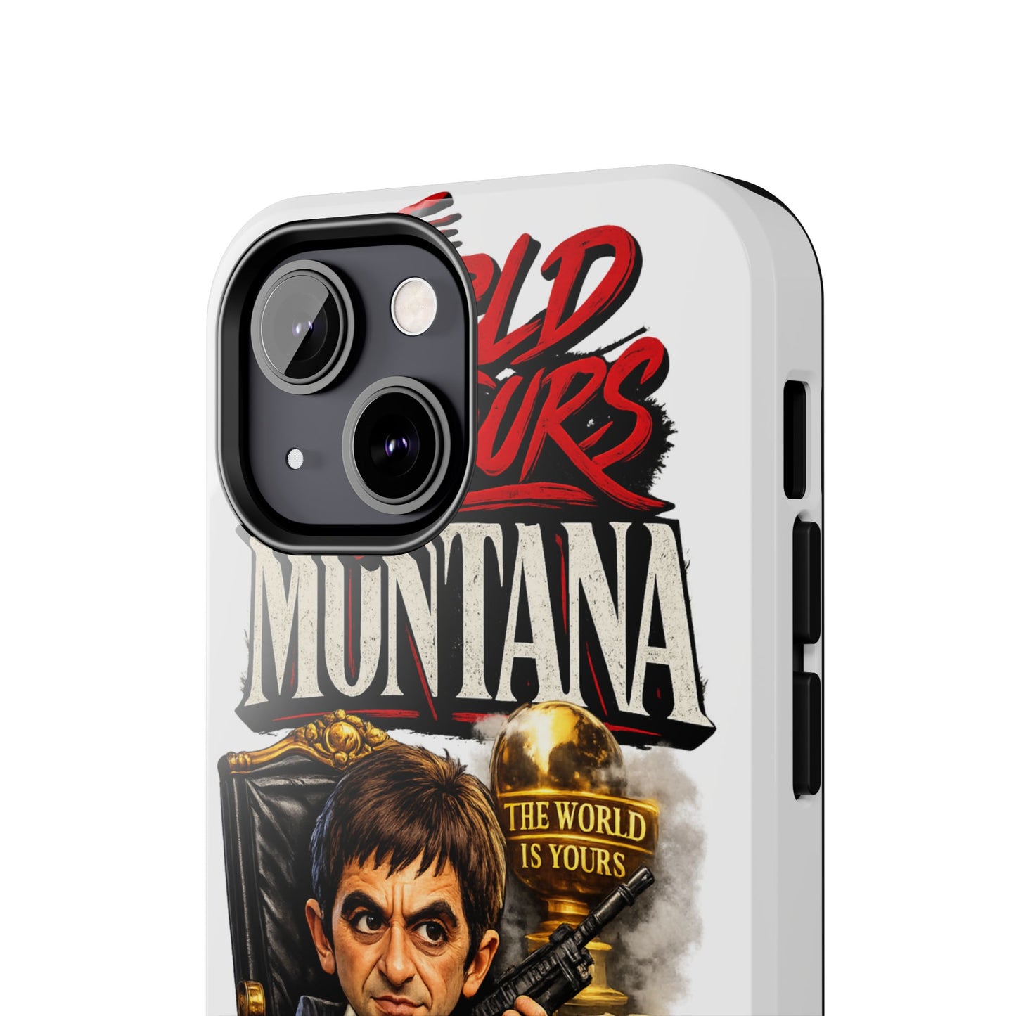 Tony Montana "The World Is Yours" Vintage Caricature Tough Phone Case