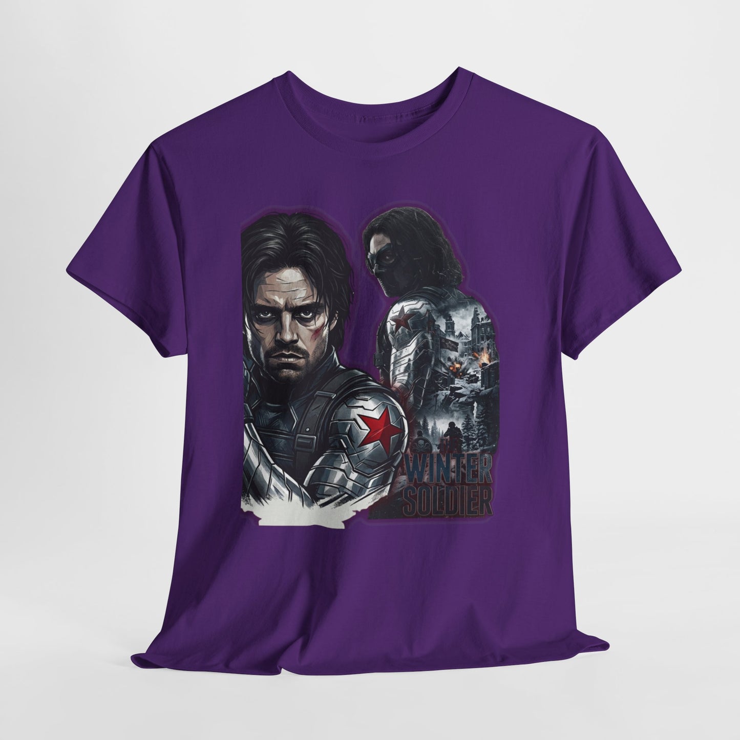 The Winter Soldier - Armored Vigilante Portrait T-Shirt
