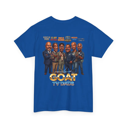 GOAT TV Dads T-Shirt — Caricature TV Fathers Reunion Tee