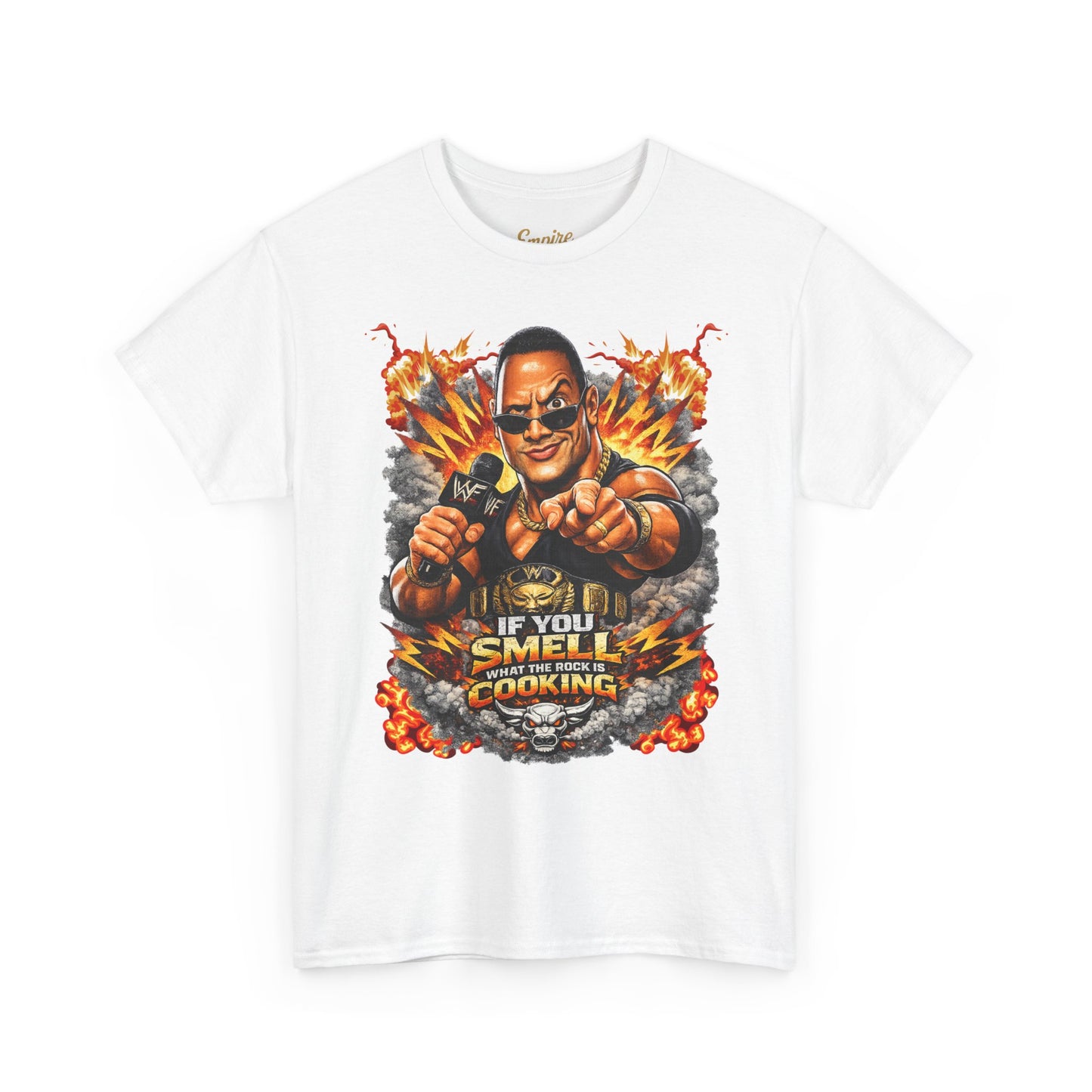 If You Smell What The Rock Is Cooking Graphic Tee
