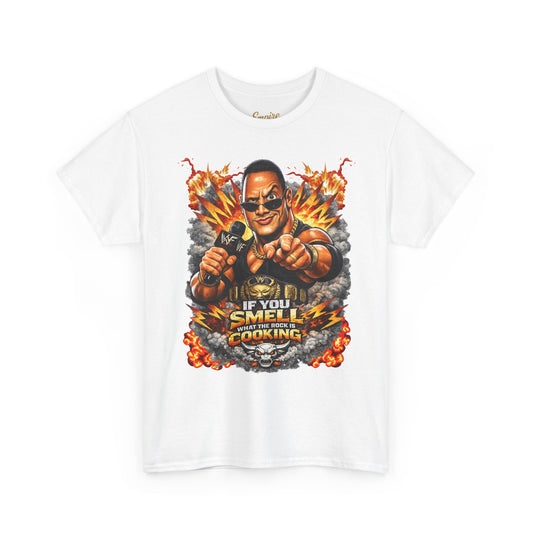If You Smell What The Rock Is Cooking Graphic Tee