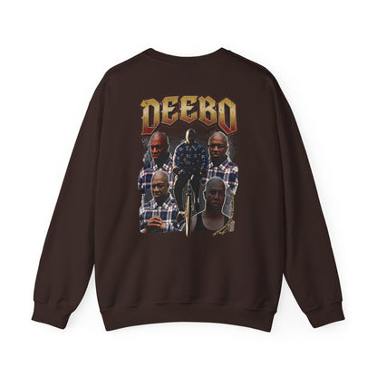 Deebo Graphic Crewneck Sweatshirt — Retro Streetwear Tribute