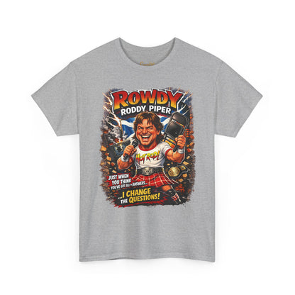 Rowdy Roddy Piper T-Shirt — Retro Wrestling Graphic Tee
