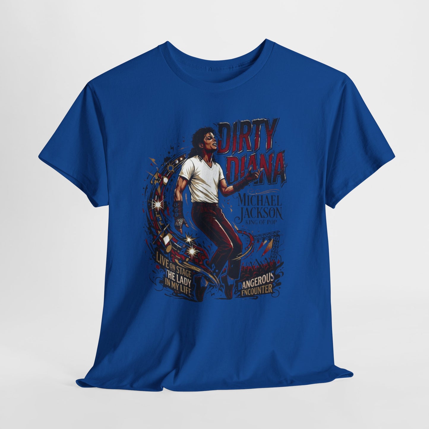 MJ Dirty Diana Graphic Tee — Retro Pop Icon T-Shirt