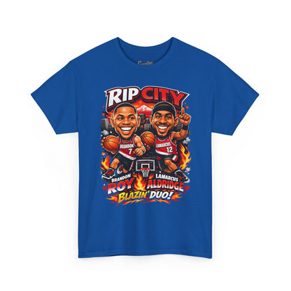 Rip City Basketball T-Shirt — Caricature Trail Blazers Fan Tee