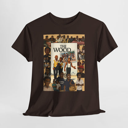 Retro 'The Wood' Graphic Shirt - Perfect for Casual Wear or Events