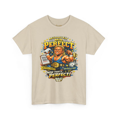 Retro Wrestling 'Mr. Perfect' Graphic Tee — Vintage WWF Wrestling Shirt