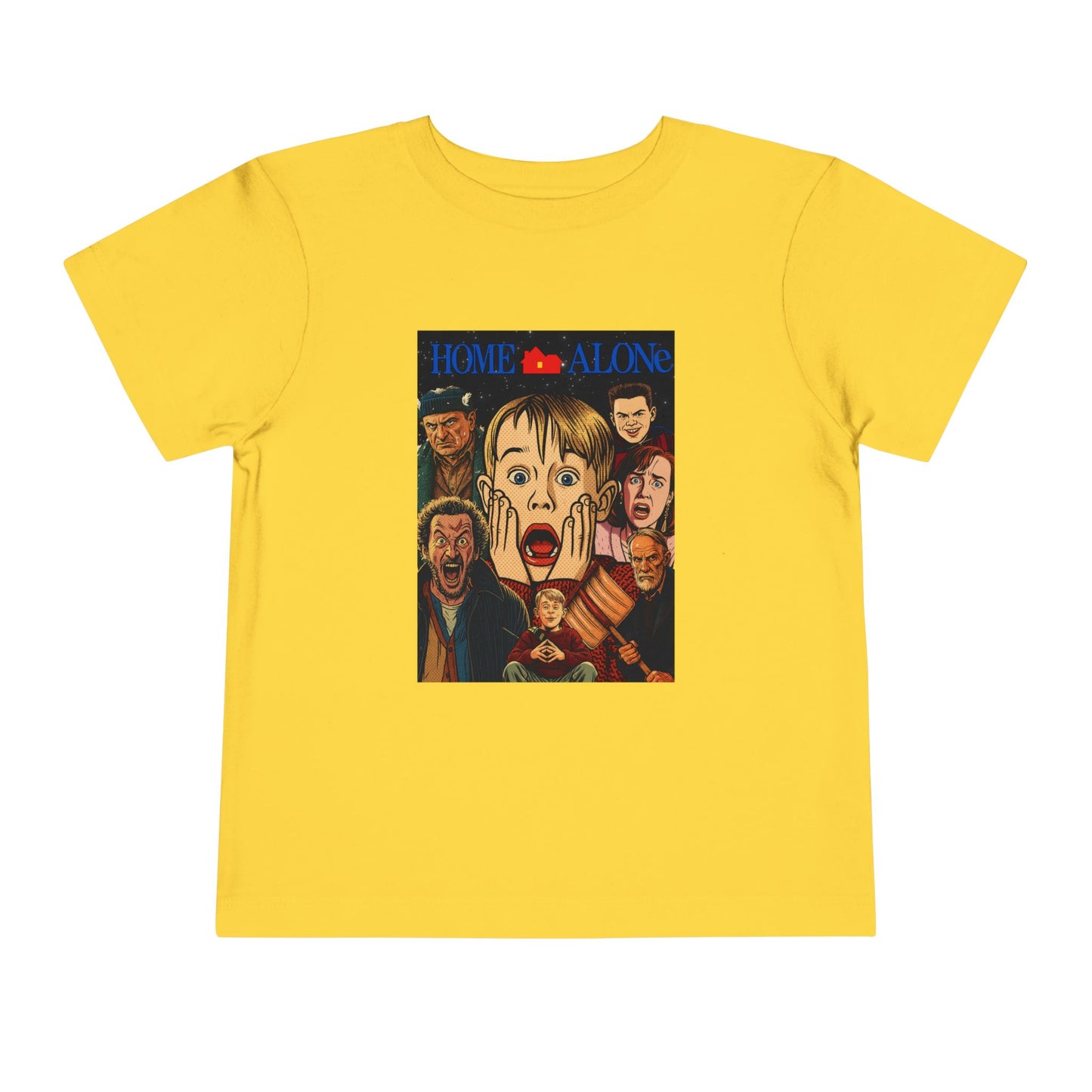 Home Alone Toddler Tee, Kid's Movie Shirt, Funny Kids T-Shirt, Halloween Costume, Birthday Gift for Boys and Girls