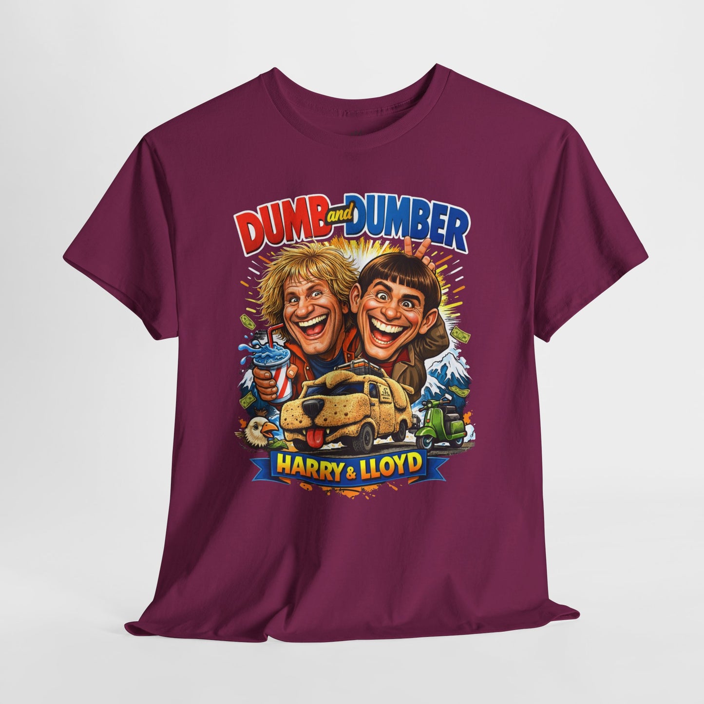 Dumb and Dumber Unisex Heavy Cotton Tee