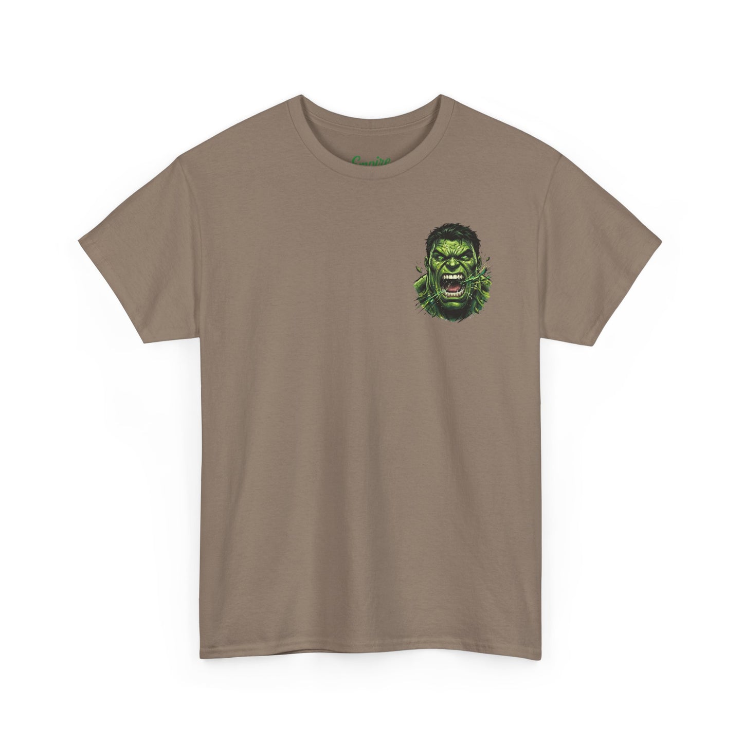 Hulk Graphic Tee — Bruce Banner Movie Poster Back Print