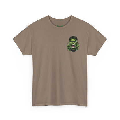 Hulk Graphic Tee — Bruce Banner Movie Poster Back Print