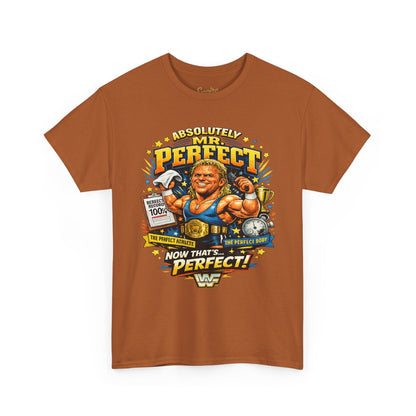 Retro Wrestling 'Mr. Perfect' Graphic Tee — Vintage WWF Wrestling Shirt