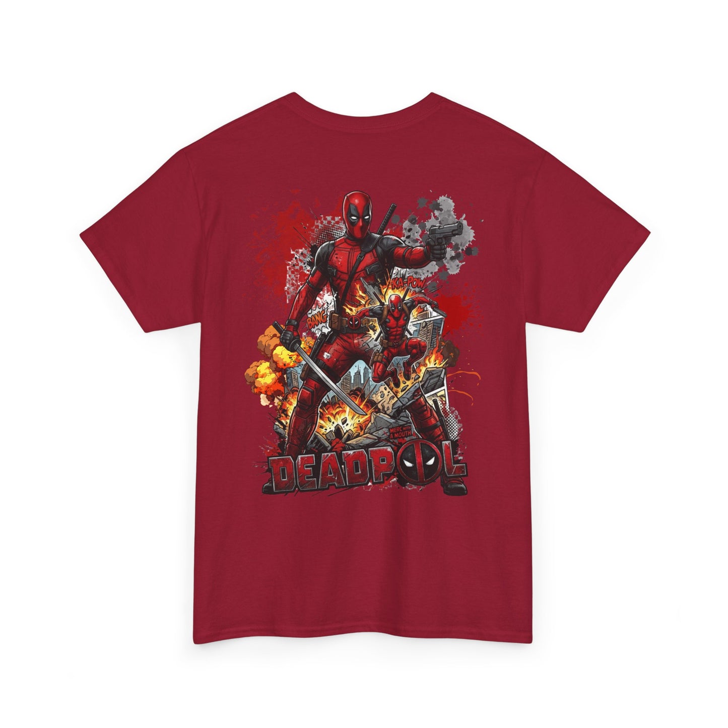 Deadpool Graphic Tee — Explosive Comic Superhero Shirt