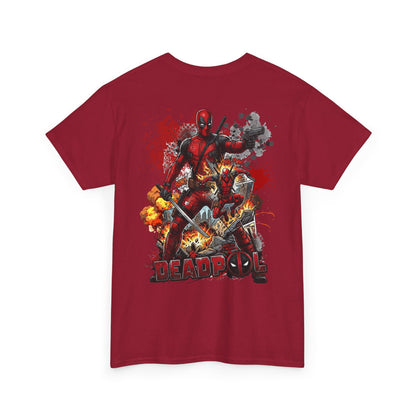 Deadpool Graphic Tee — Explosive Comic Superhero Shirt