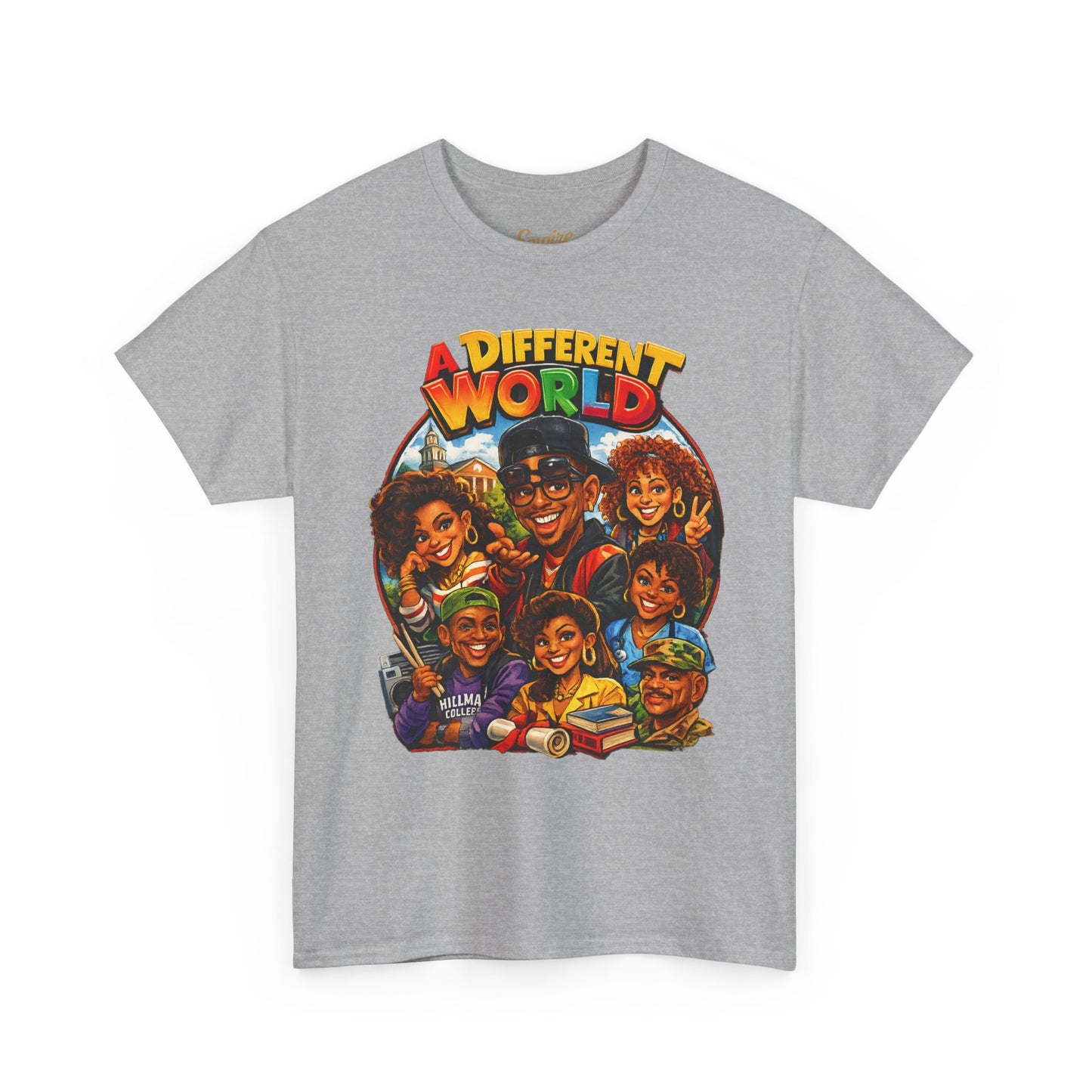 A Different World Cast Graphic Tee — Nostalgic 90s TV Shirt