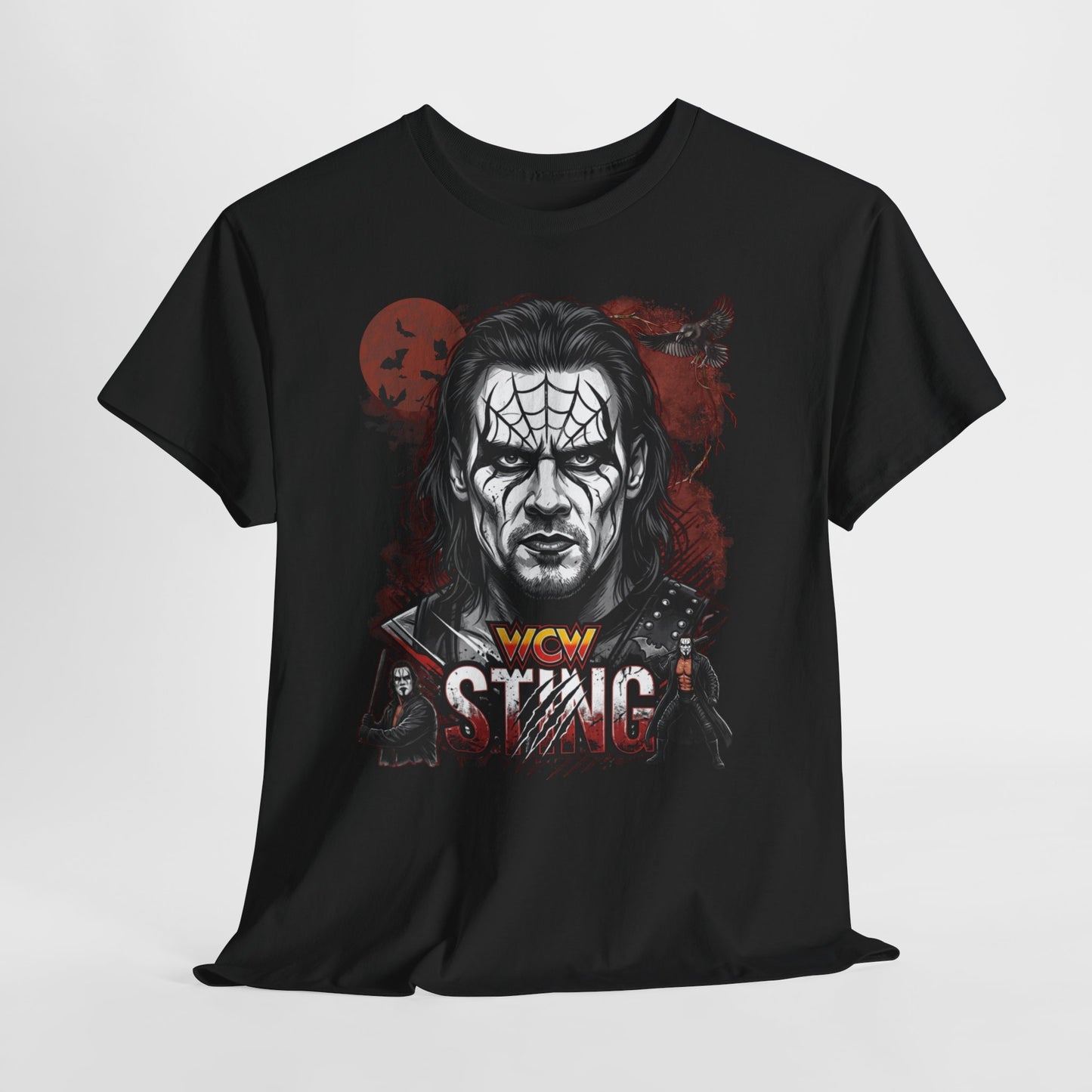 WCW Sting Wrestling T-Shirt — Vintage Gothic Pro Wrestler Tee