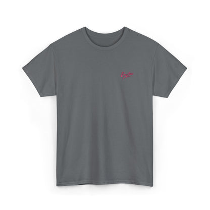 Signature Embroidered Empire Pink Chest Logo T-Shirt