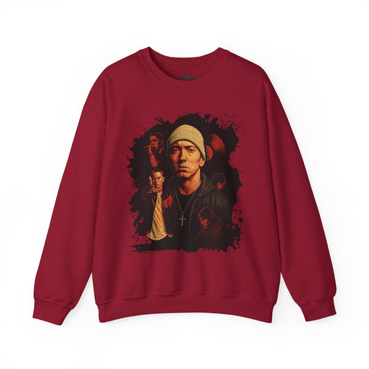 Urban Inspirational Unisex Crewneck Sweatshirt, Cozy Casual Wear, Gift for Music Lovers, Fashion Statement, Perfect for Fall