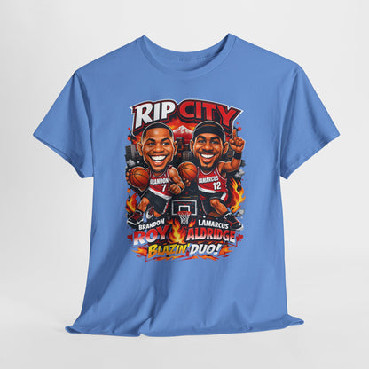 Rip City Basketball T-Shirt — Caricature Trail Blazers Fan Tee