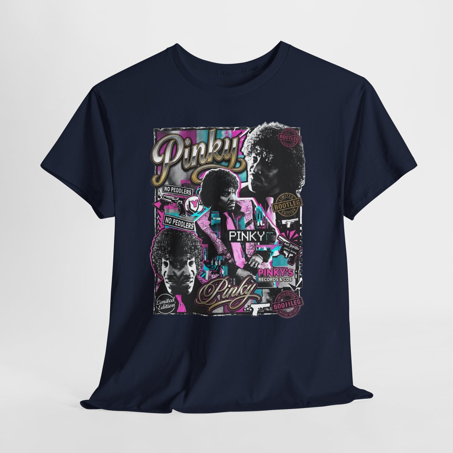 Pinky Retro Movie Collage T-Shirt
