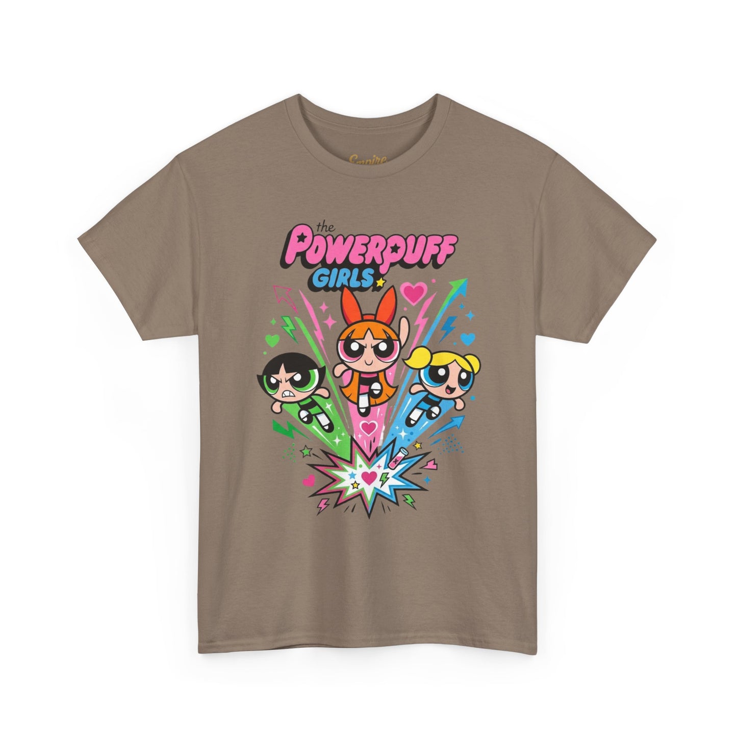 Powerpuff Girls Graphic Tee — Retro Cartoon Team Shirt