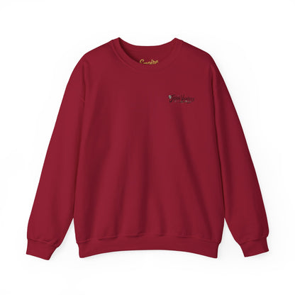 Jason Voorhees Mask Graphic with Quote Crewneck Sweatshirt