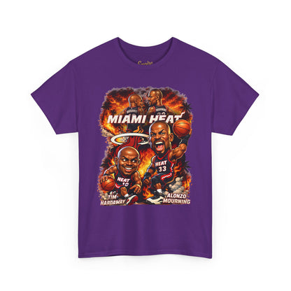 Miami Heat Retro Players Graphic Tee — Vintage Basketball Fan Shirt
