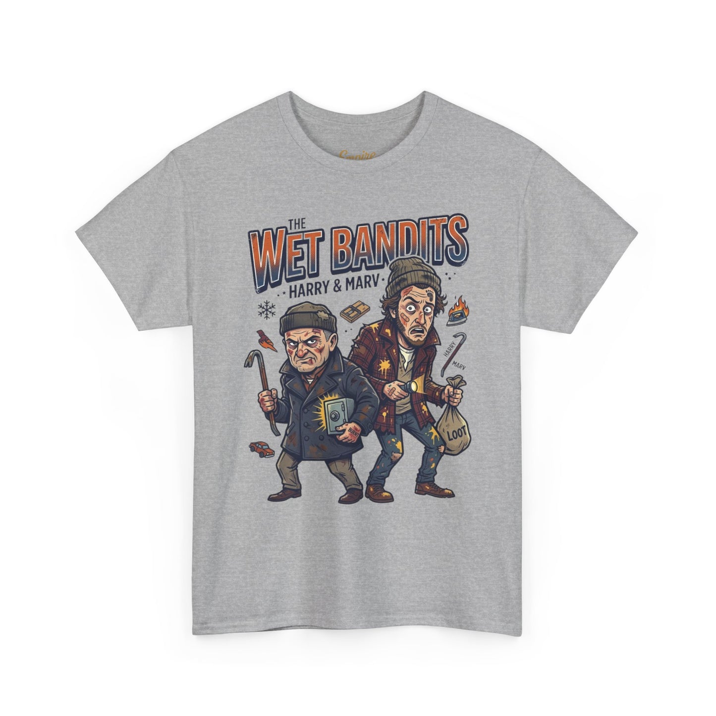 Wet Bandits Movie Tee — Harry & Marv Funny Christmas T-Shirt