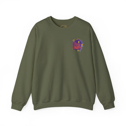 Vintage Party House Vibe Crewneck Sweatshirt