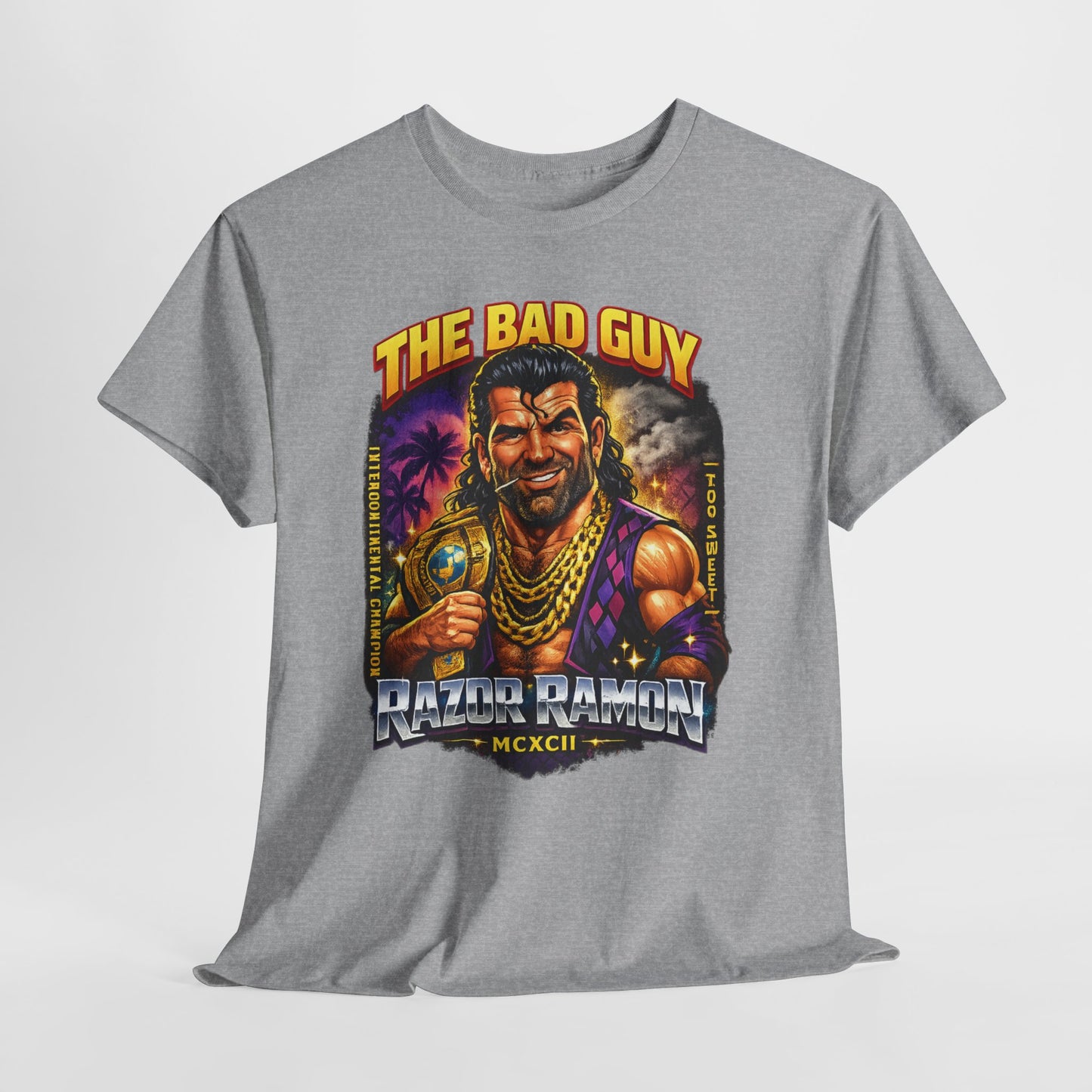 The Bad Guy Razor Ramon Tee — Retro Wrestling Graphic T-Shirt