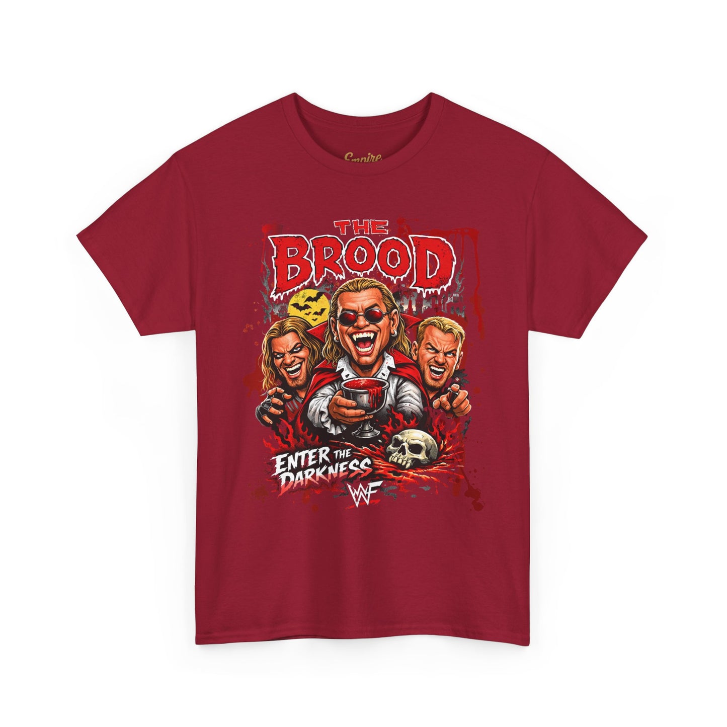The Brood Horror Band Tee — “Enter the Darkness” Graphic T-Shirt