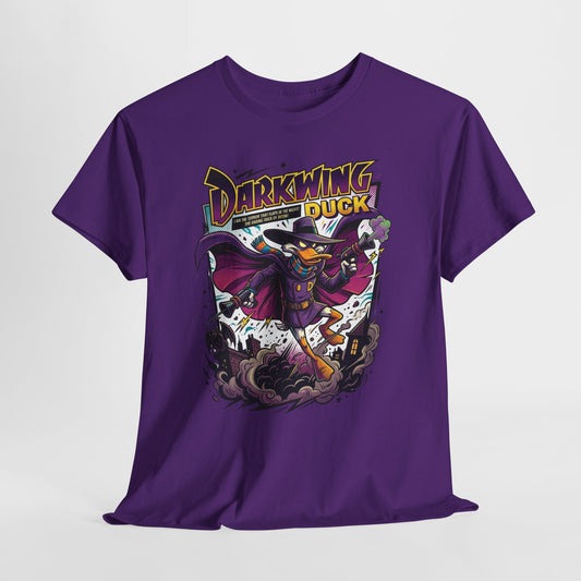 Darkwing Duck Graphic Tee — Retro Cartoon Superhero Shirt