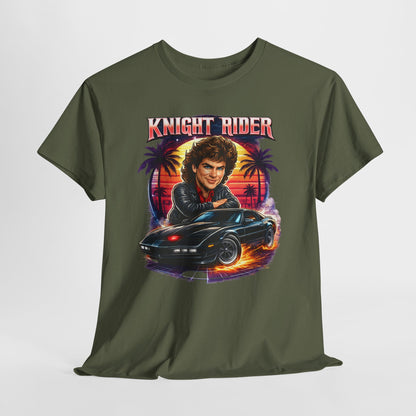 Knight Rider Vintage Tee – Retro 80s KITT Graphic T-Shirt