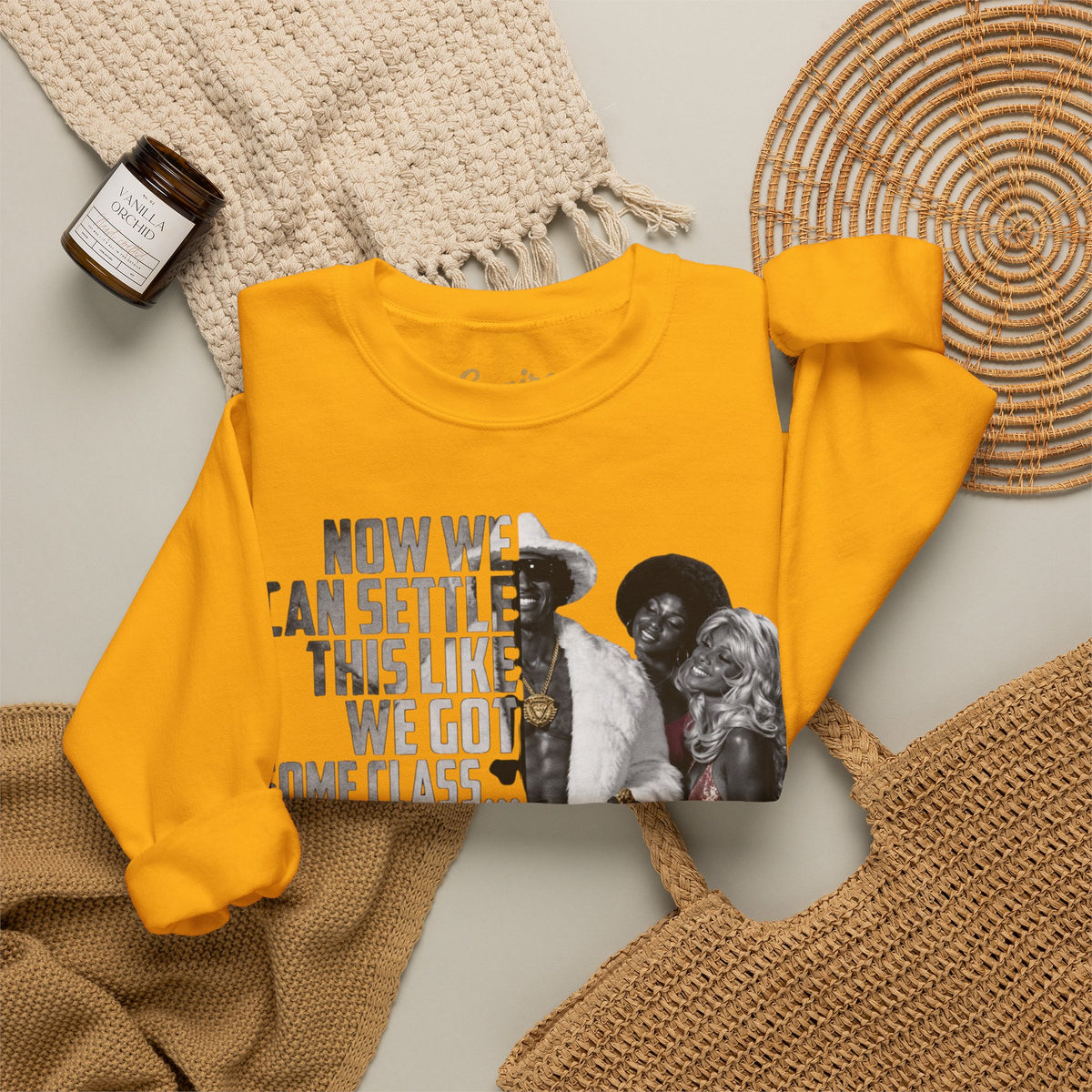 Now We Can Settle This Like Men 'The Mack" Movie Sweatshirt