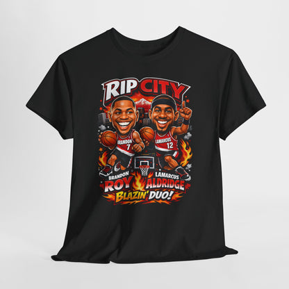 Rip City Basketball T-Shirt — Caricature Trail Blazers Fan Tee
