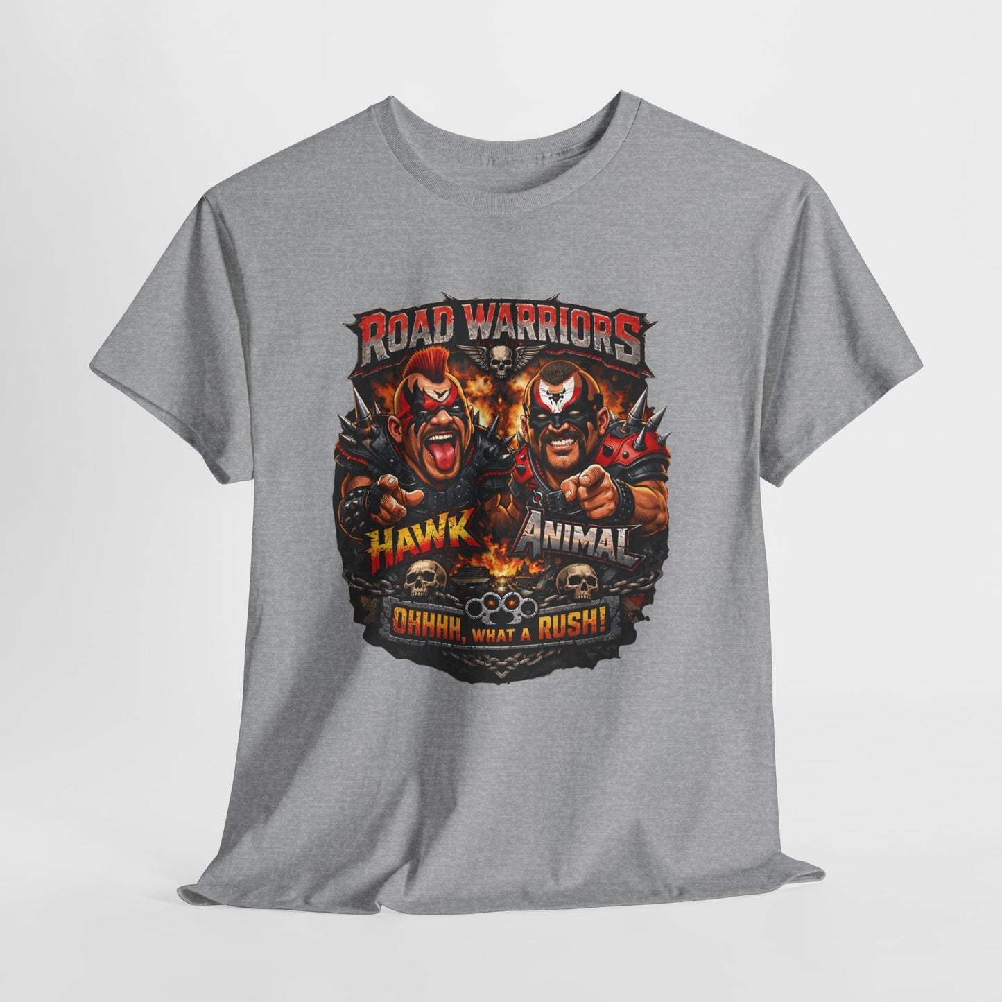 Road Warriors "Hawk & Animal" Vintage Wrestling Tee