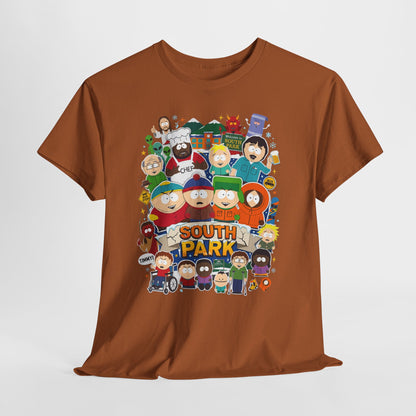 South Park Characters Graphic Tee — Cartoon TV Show Fan T-Shirt