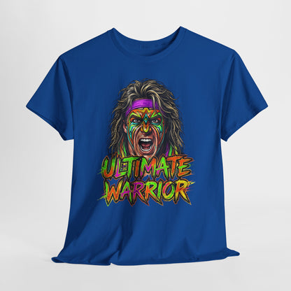 Ultimate Warrior T-Shirt — Retro Wrestling Face Paint Tee
