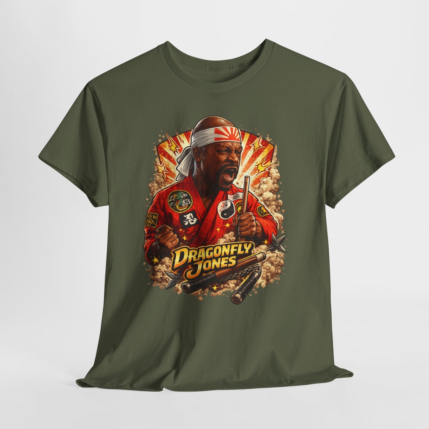 Dragon Fly Jones - Retro 90s TV Show Graphic T-Shirt