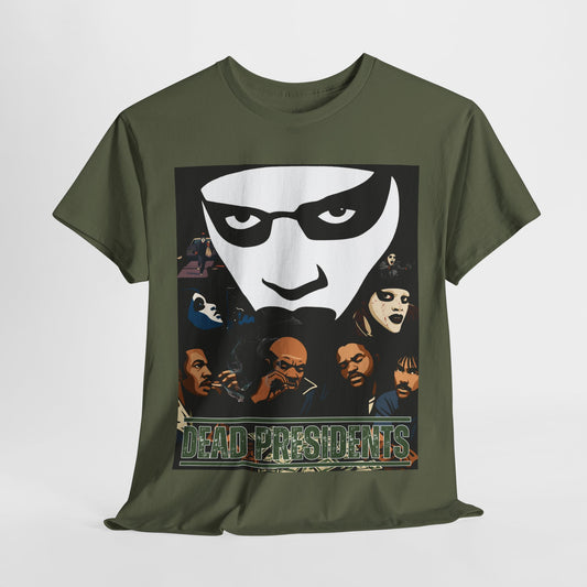 Dead Presidents Graphic Tee for Movie Lovers, Unisex Heavy Cotton Tee