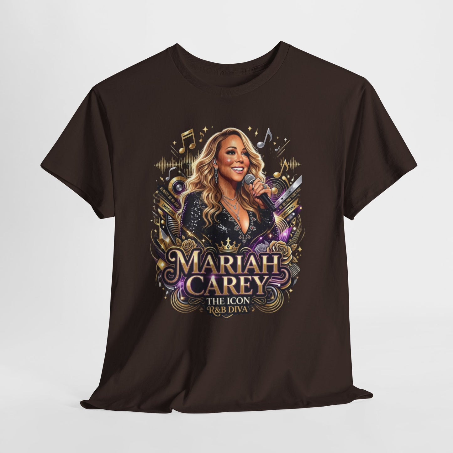 Mariah Carey Tribute T-Shirt — "The Icon, The Diva" Graphic Tee