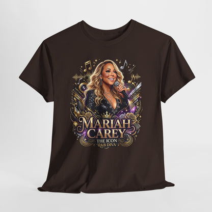 Mariah Carey Tribute T-Shirt — "The Icon, The Diva" Graphic Tee