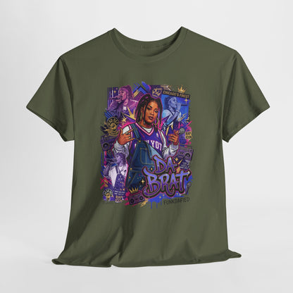 Da Brat 'You the Goat' Graphic Tee — Retro Hip-Hop Portrait Shirt
